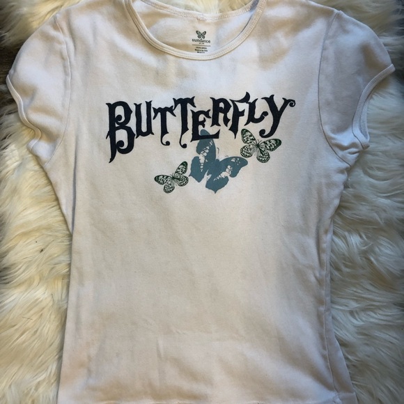 Sundance Tops - Sundance butterfly t shirt Sundance Tops - Sundance butterfly t shirt